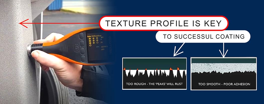 Surface roughness testing methods using Elcometer