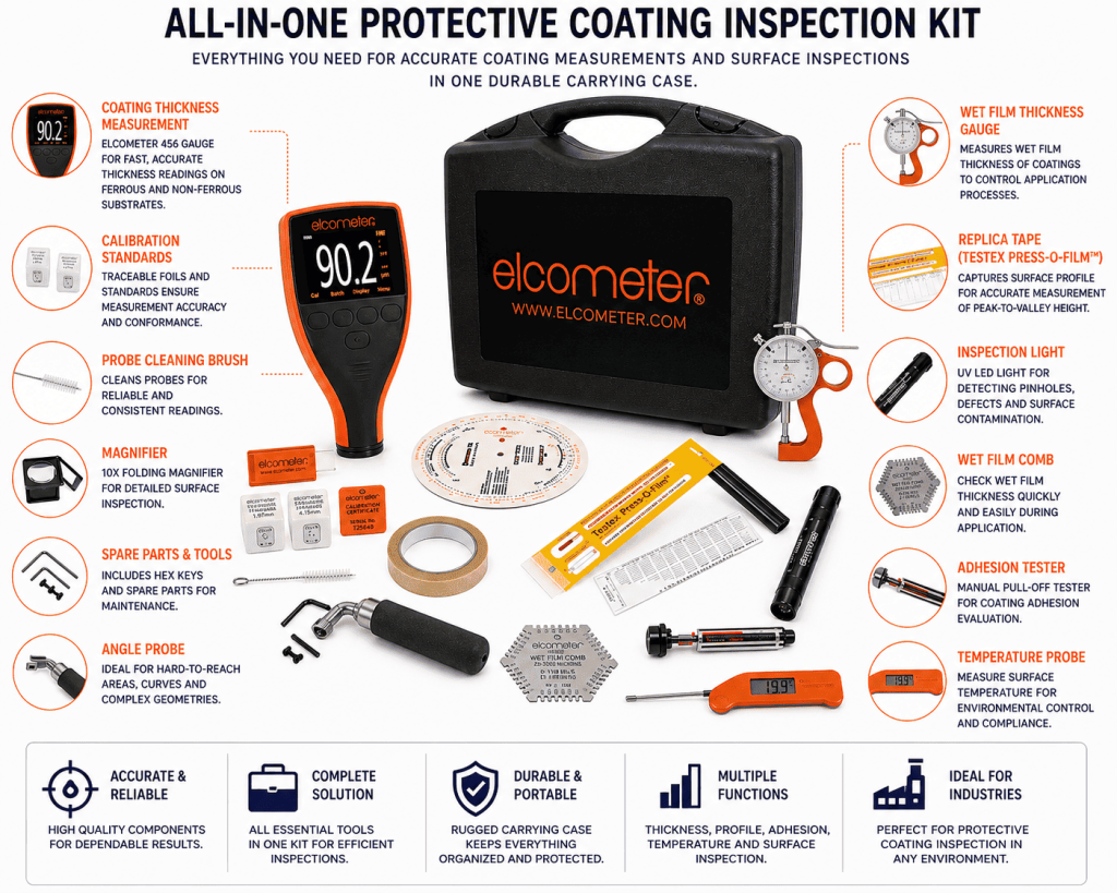Elcometer Protective Coating Inspection Kit 1